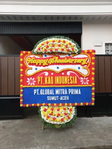 Papan Bunga Opening jembatan lima