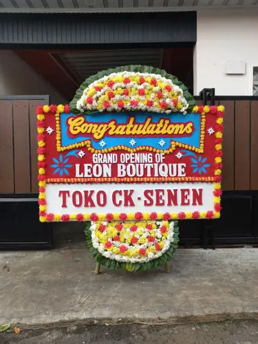 Papan Bunga Opening jembatan lima