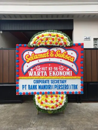 Papan Bunga Opening jembatan lima